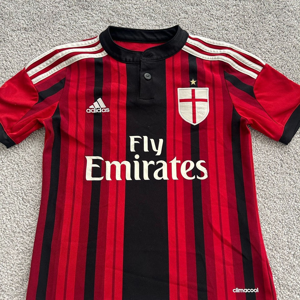 AC Milan Kids Soccer Jersey